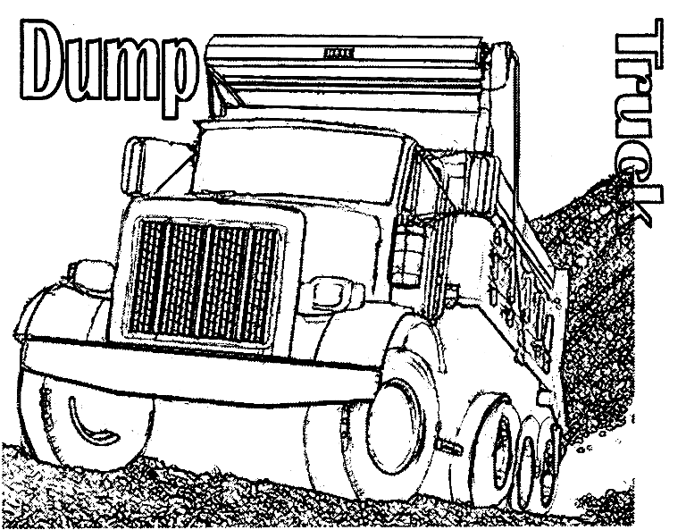 Morden Dump Truck