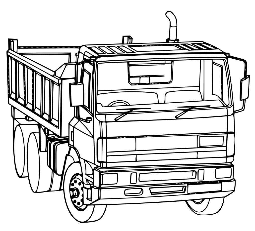 Painting Dump Truck