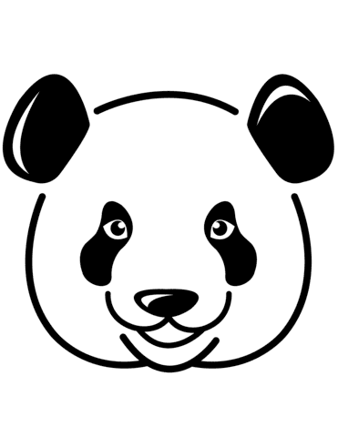 Panda’s Face Image