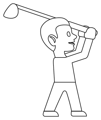 Person Golfing