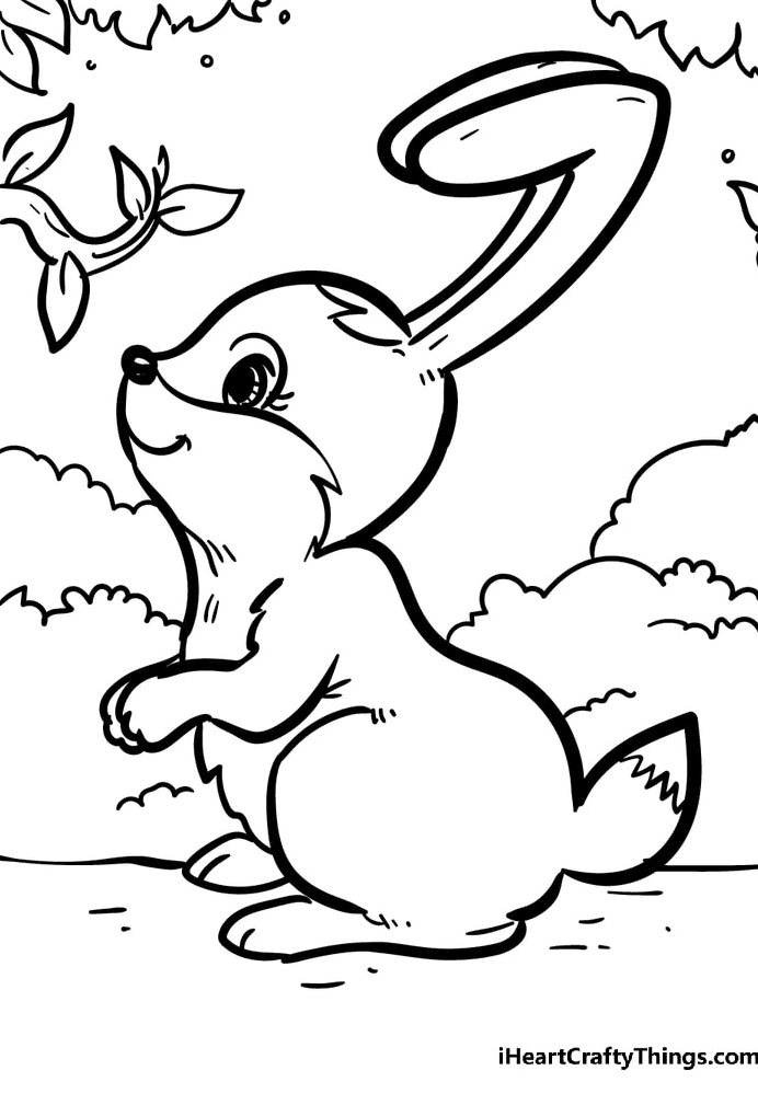 Picture Bunny For Kids