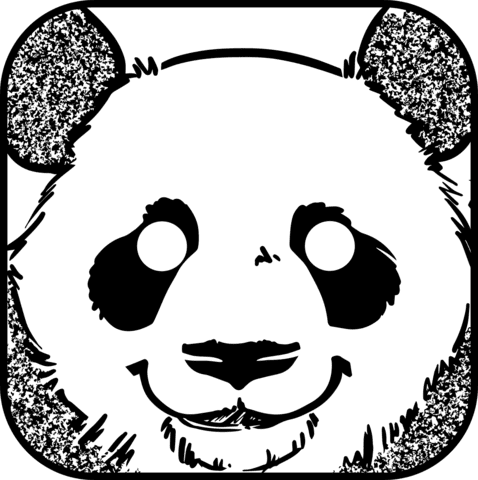 Portrait Of Giant Panda