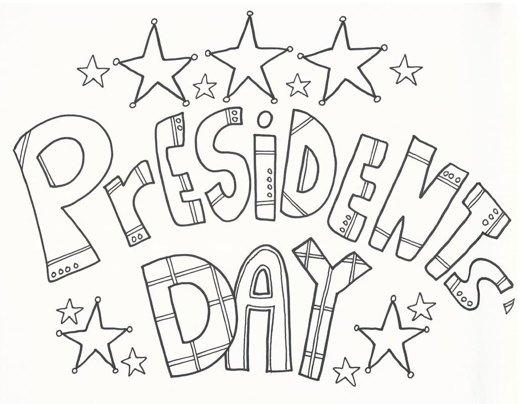 Presidents Day Banner For Children