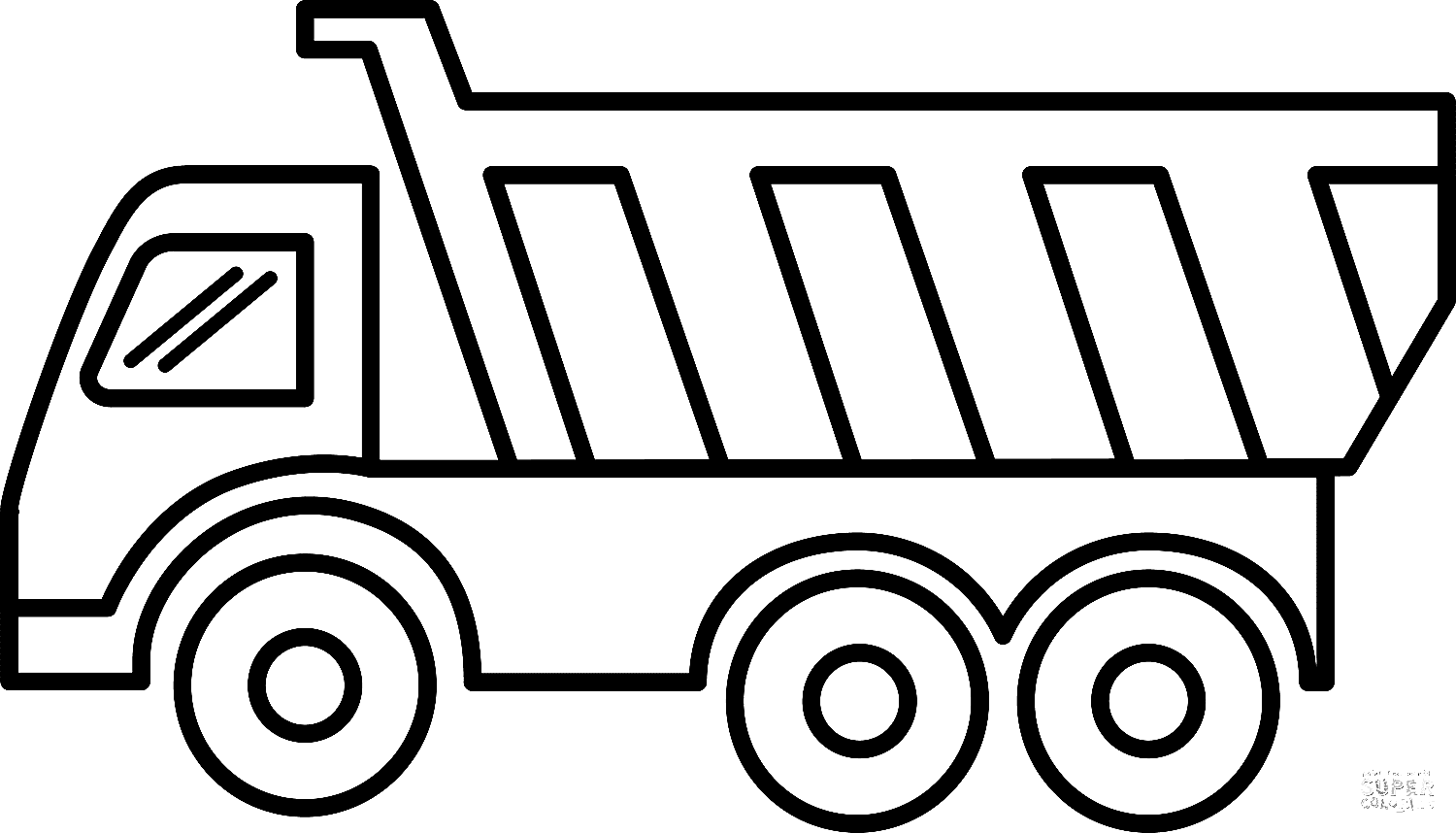 Printable Dump Truck