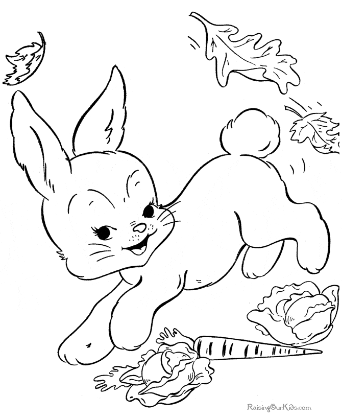 Printable Easter Bunny