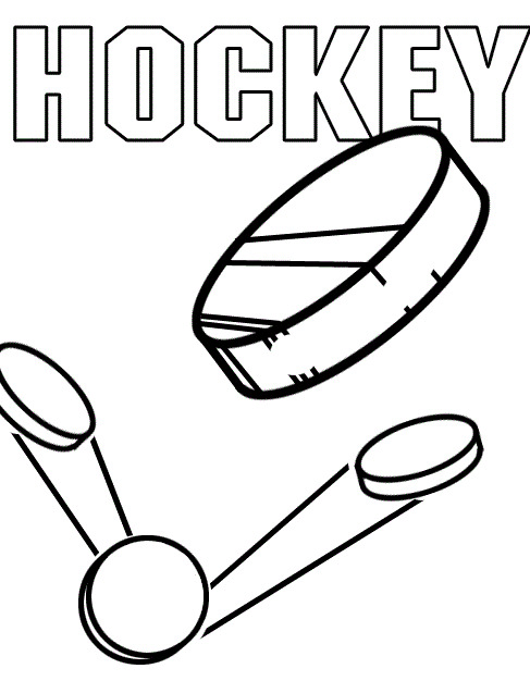 Printable Hockey Image Sweet