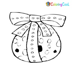 Ribbon Coloring Pages