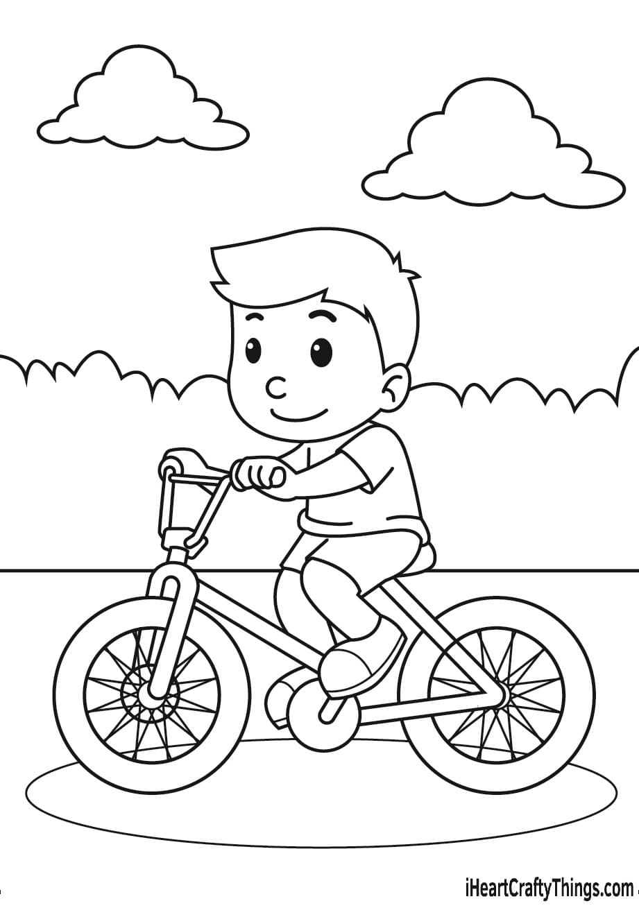 Riding Bicycle For Kids
