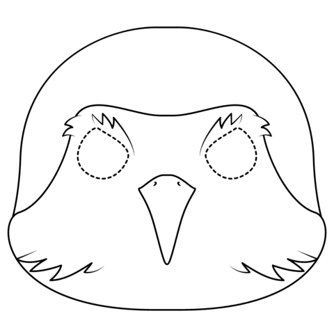 Robin Bird Mask