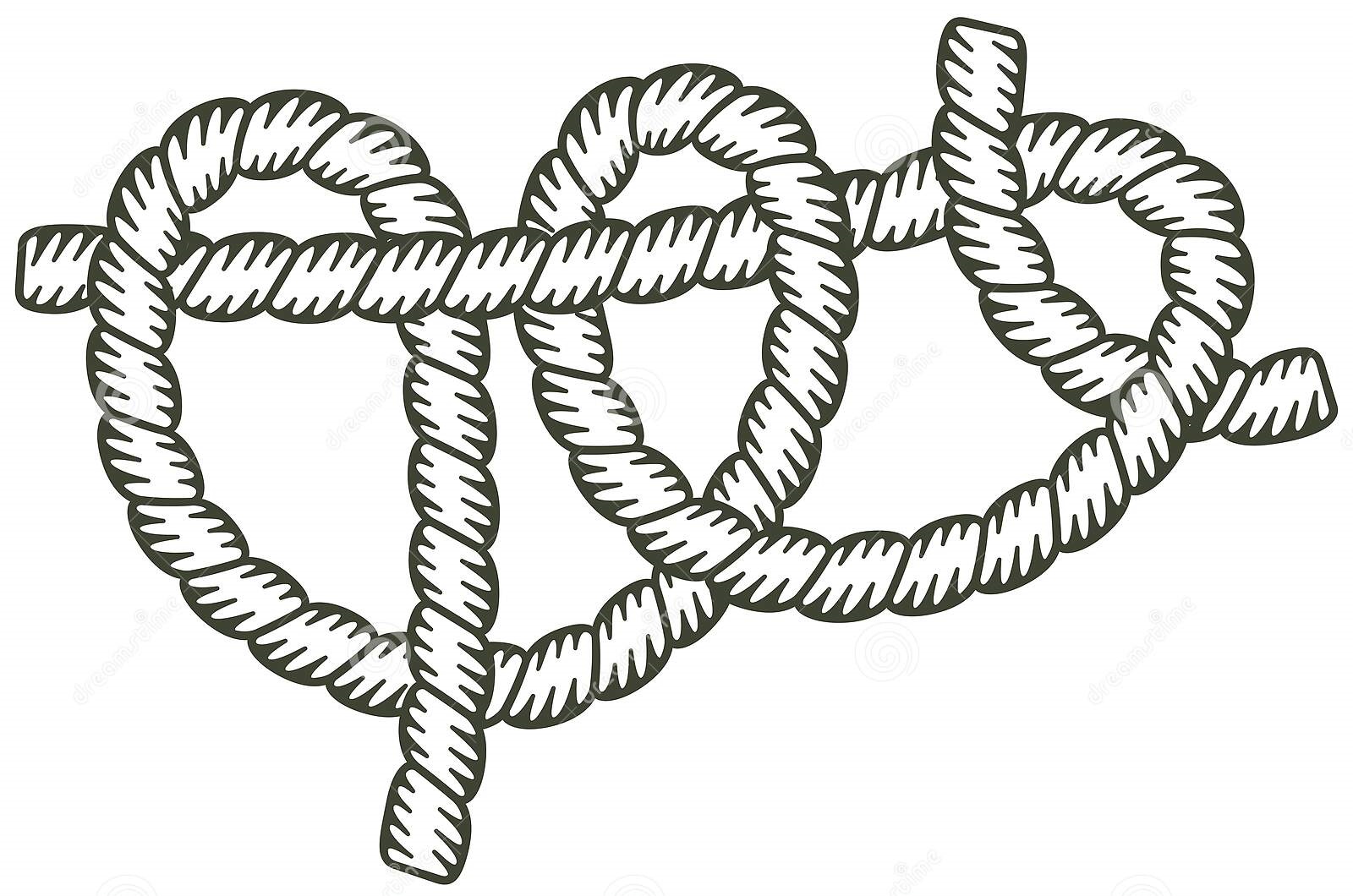 Rope Unfilled Image For Kids
