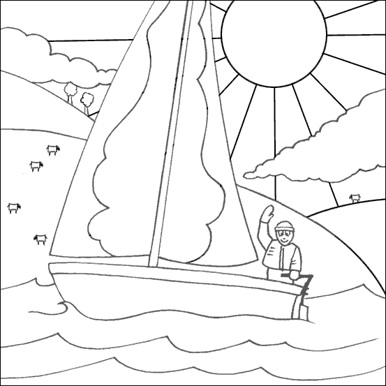Sailing Picture For Kids