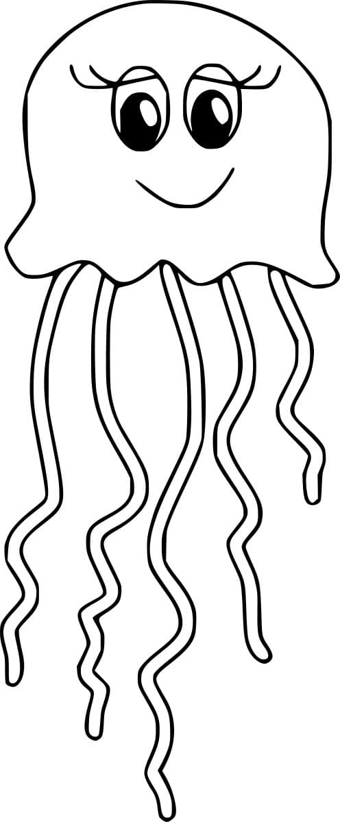 Simple Cute Jellyfish