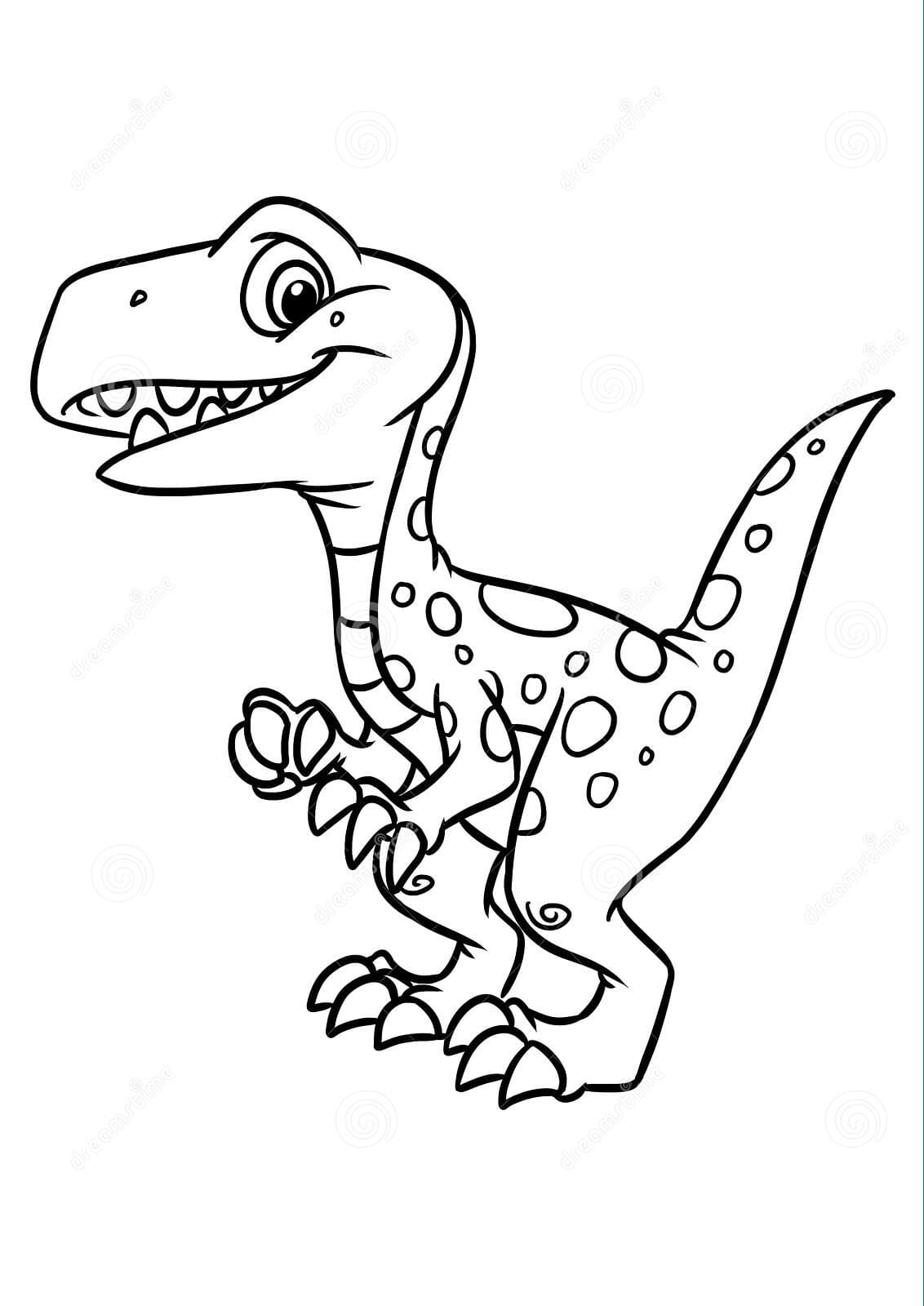 Small Carnivorous Dinosaur Raptor Image