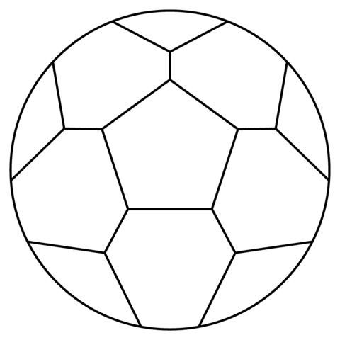Soccer Ball Emoji Printable