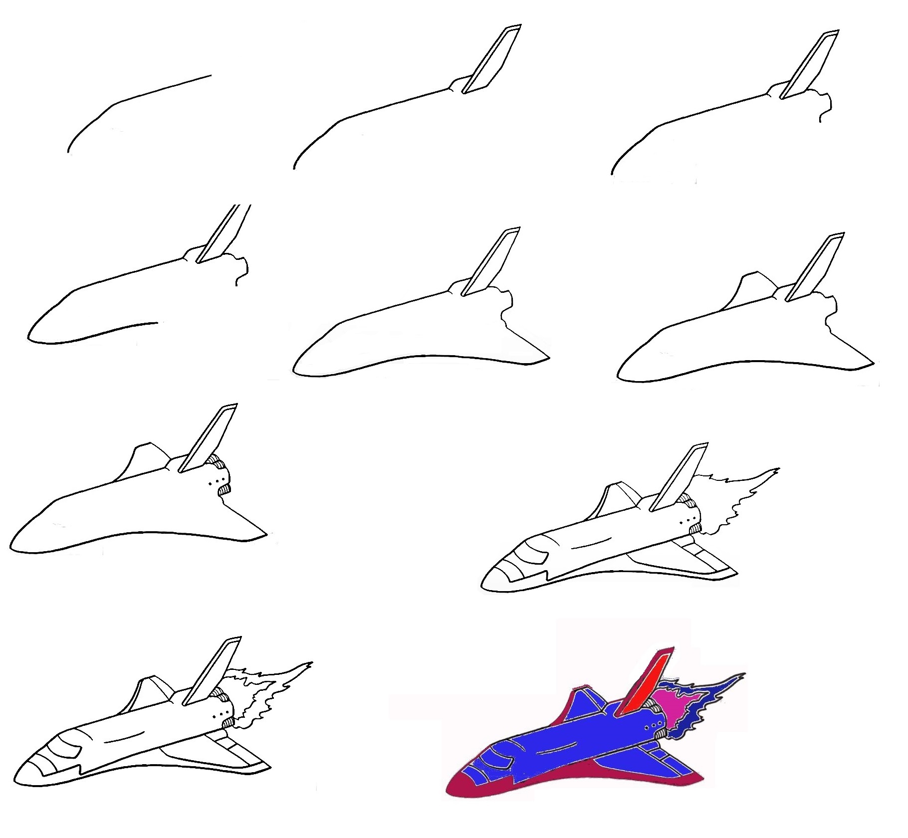 Spaceship-Drawing
