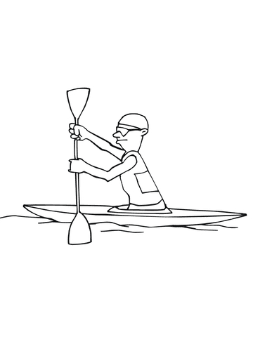 Sport Kayaking Image For Kid