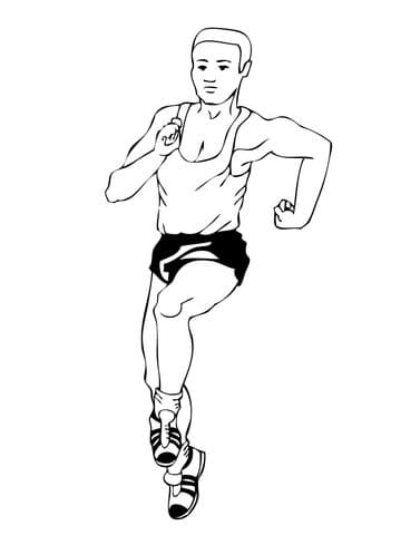Sprint Runner Image For Kids