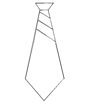 Tie Drawing Is Completed In 11 Easy Steps