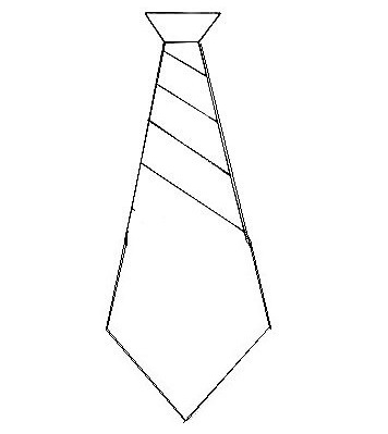 Tie Drawing Is Completed In 11 Easy Steps