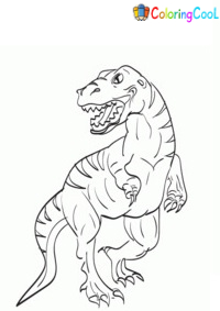 Raptor Coloring Pages