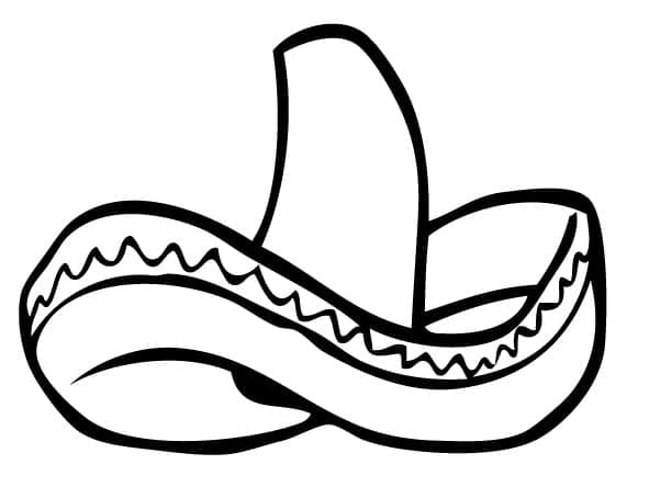 Traditional Mexican Sombrero Image