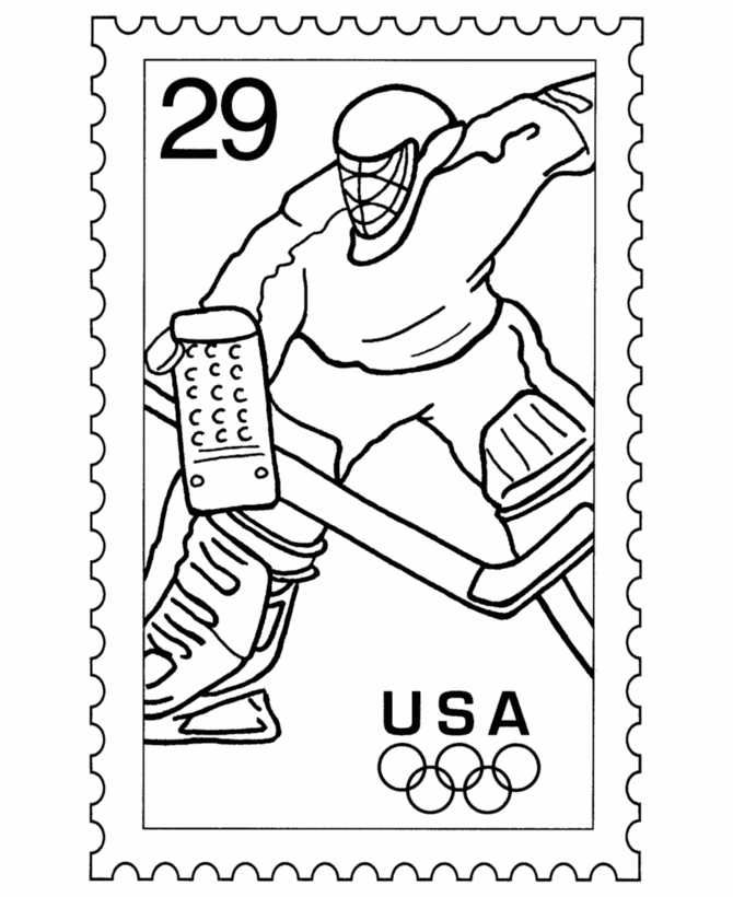 USPS Sports Stamp Image