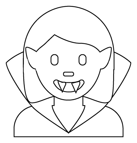 Woman Vampire Emoji