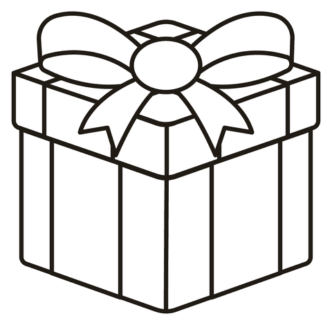Wrapped Gift And Ribbon Image