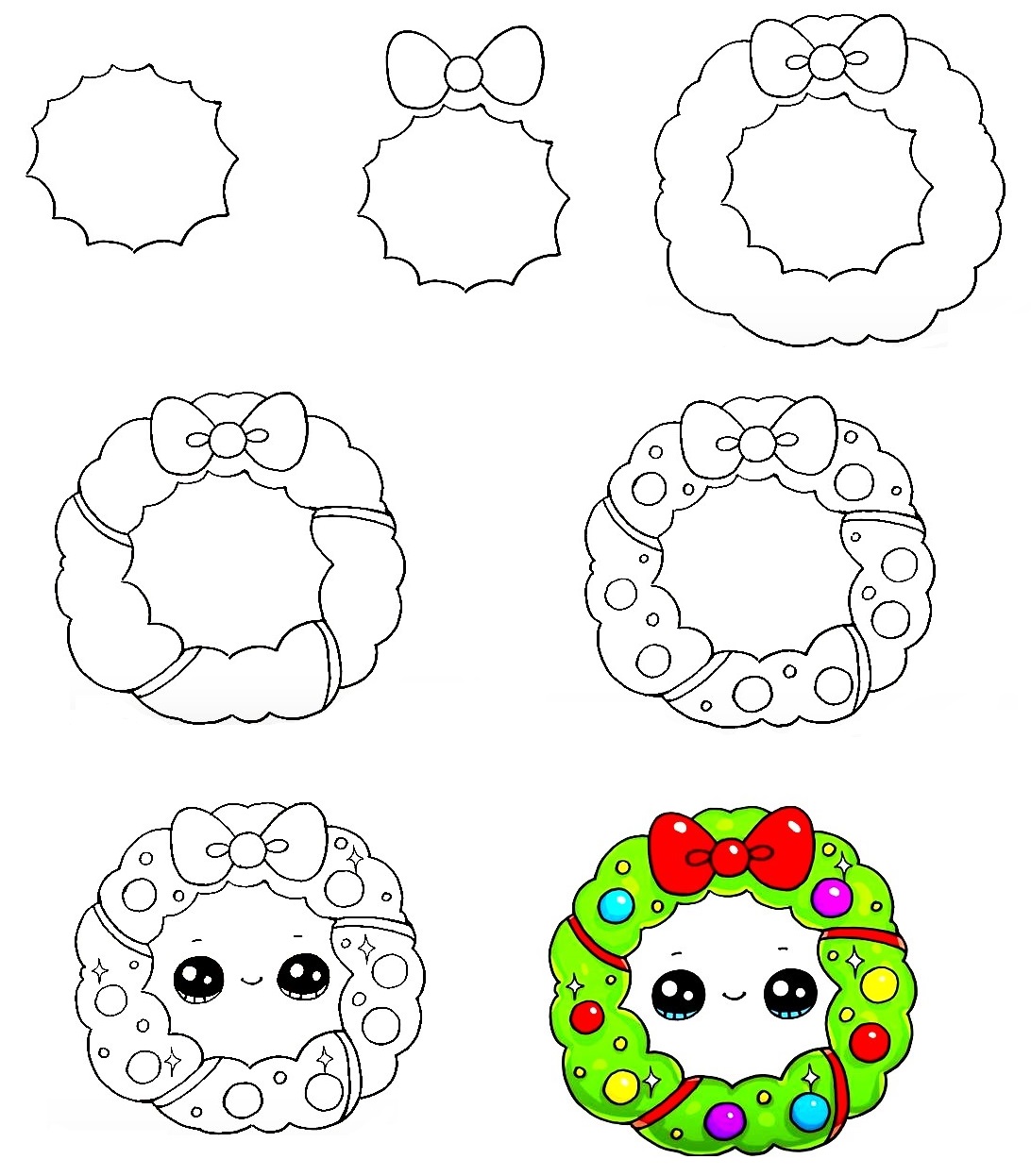 Wreath-Drawing