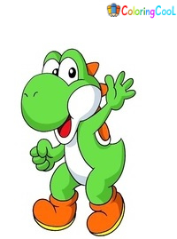 8 Easy Steps To Create Yoshi Drawing – How To Draw Yoshi