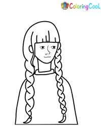 Bangs Coloring Pages