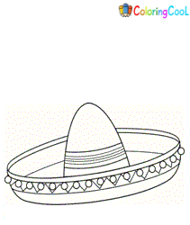 Sombrero Coloring Pages