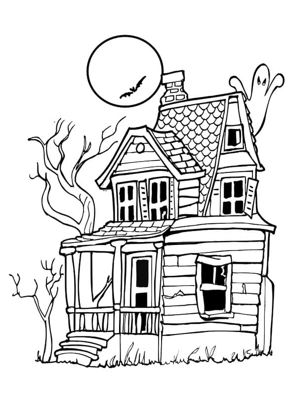 A Ghosts In A Haunted House For Kids