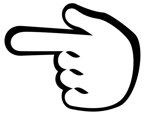 Backhand Index Pointing Left Emoji Picture