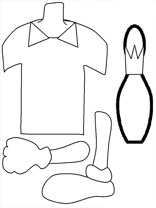 Bbowling Buddy Coloring Page