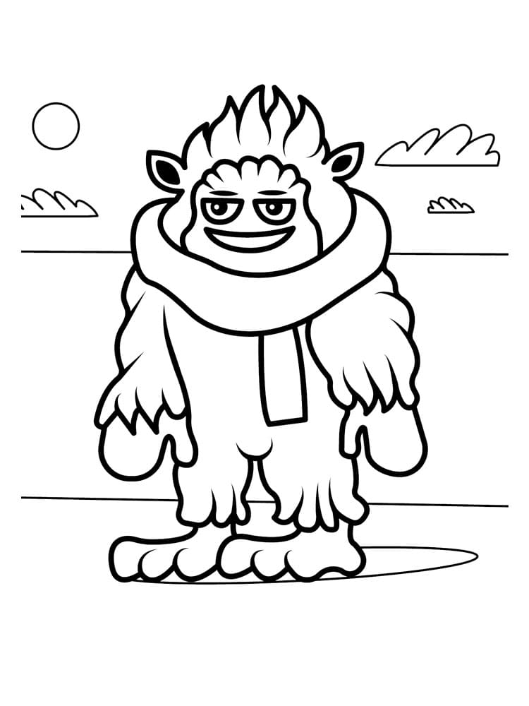 Bigfoot For Children Picture