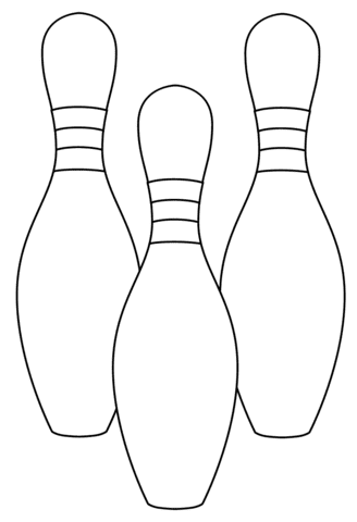 Bowling Pin Image For Children