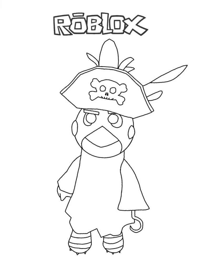 Budget Piggy Coloring Page