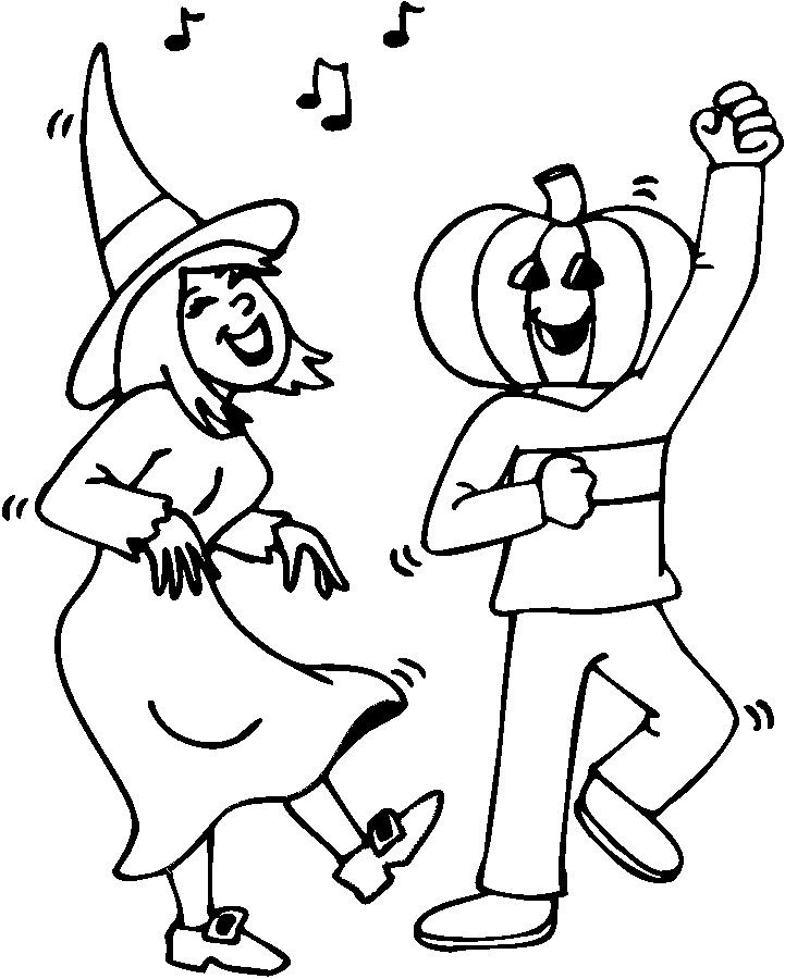 Christian Halloween Costume For Kids Coloring Page