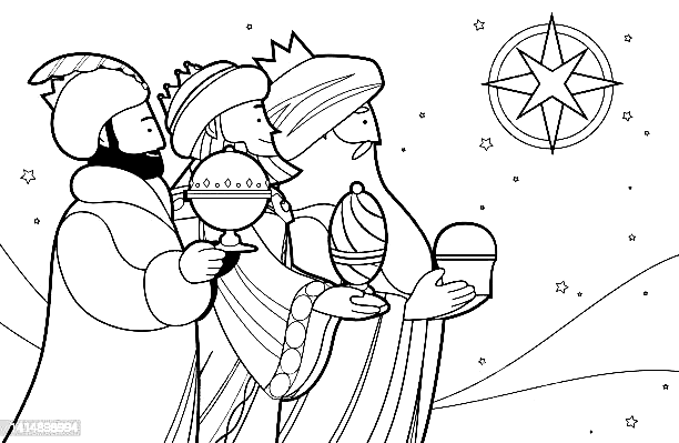 Christmas For Kids Coloring Page