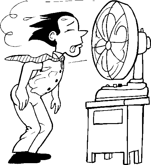 Cilpart Fan Coloring Page