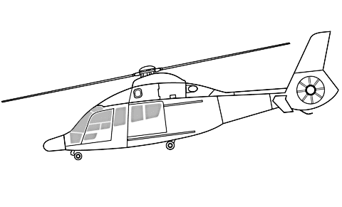 Eurocopter EC155 Rescue Helicopter