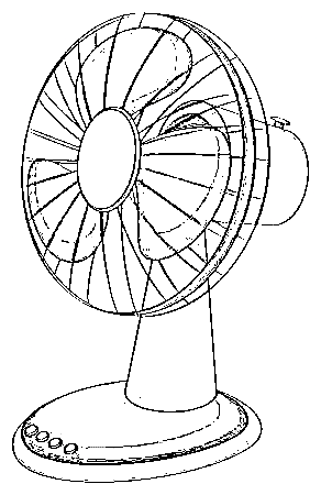 Fan For Children Picture Coloring Page