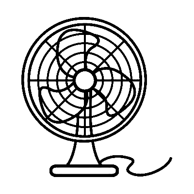 Fan Happy Image Coloring Page