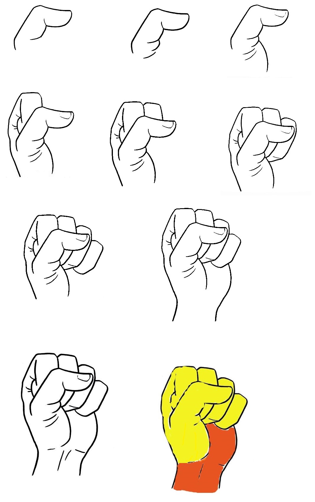 Fist-Drawing