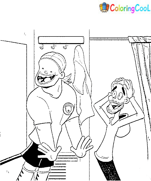 Haaland And Manchester City Coloring Page