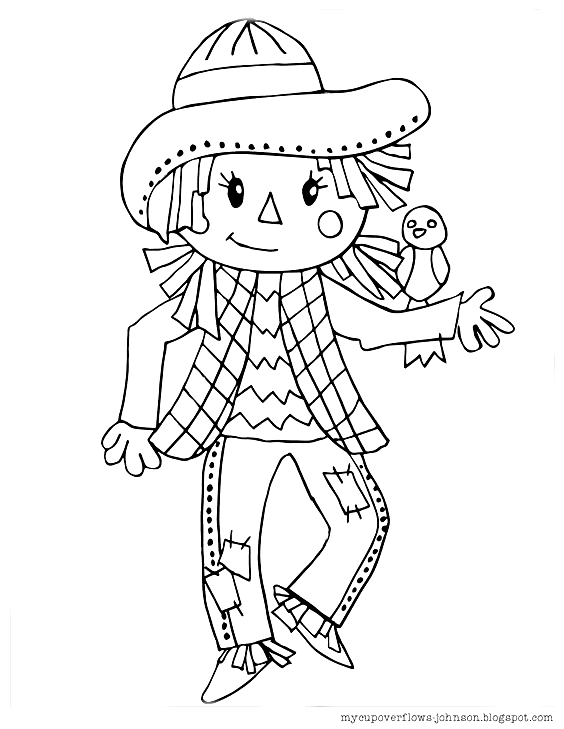 Halloween Gratifying Coloring Page