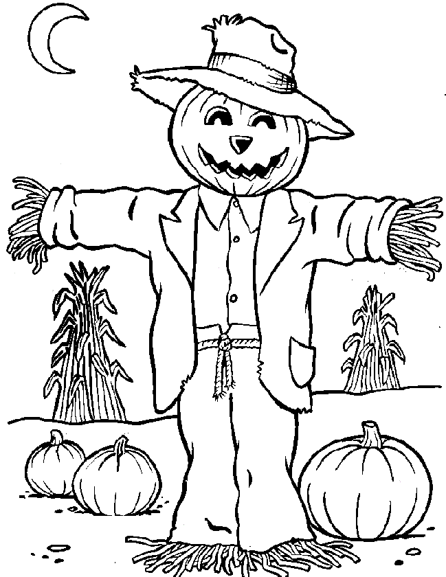 Halloween Scarecrow Lovely Image