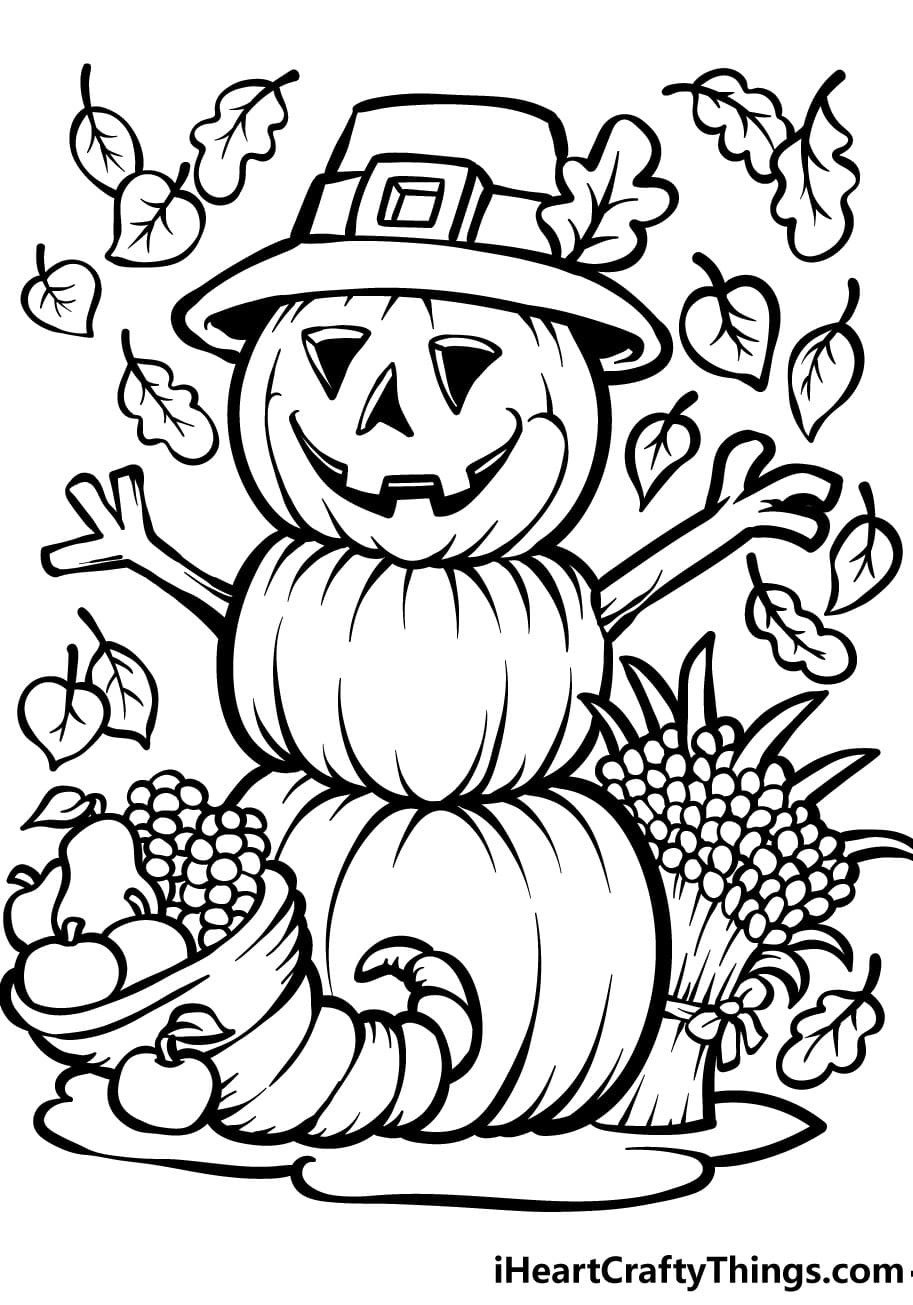 Halloween Sweet Coloring Page