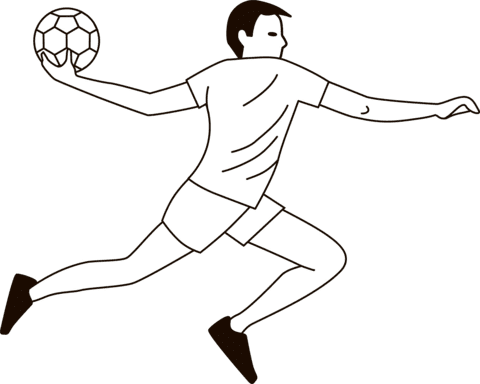 Handball Player Image